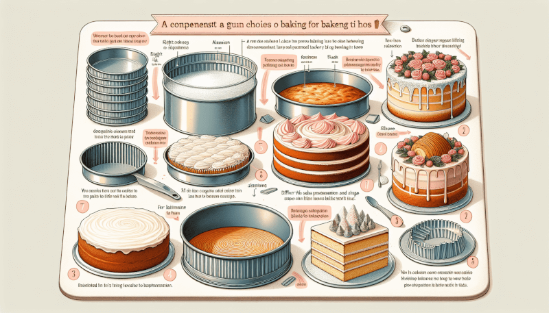 Choosing The Right Baking Tins For Making Layer Cakes At Home