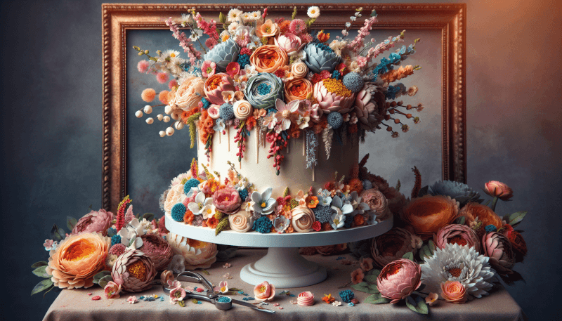Cake With Flowers