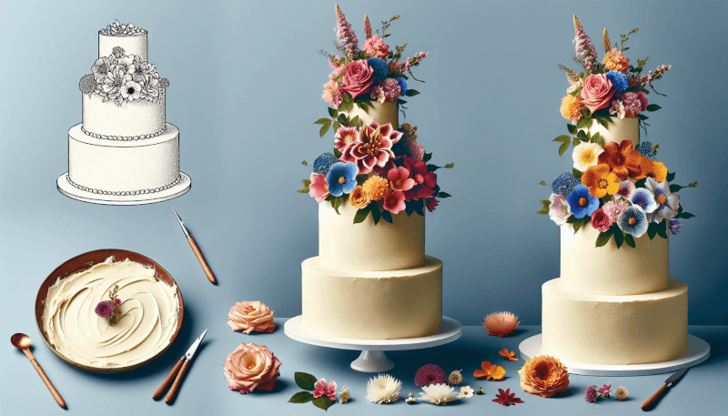 Flower Cake Design