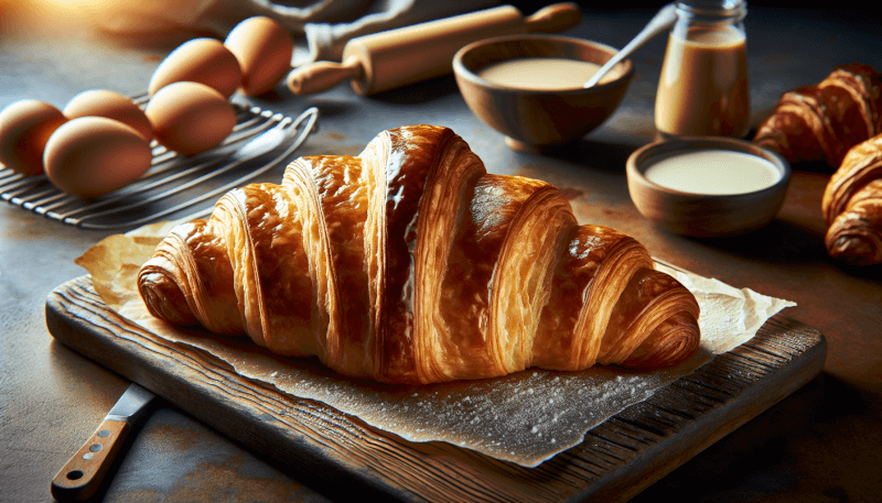 how do i create beautiful and flaky croissants from scratch