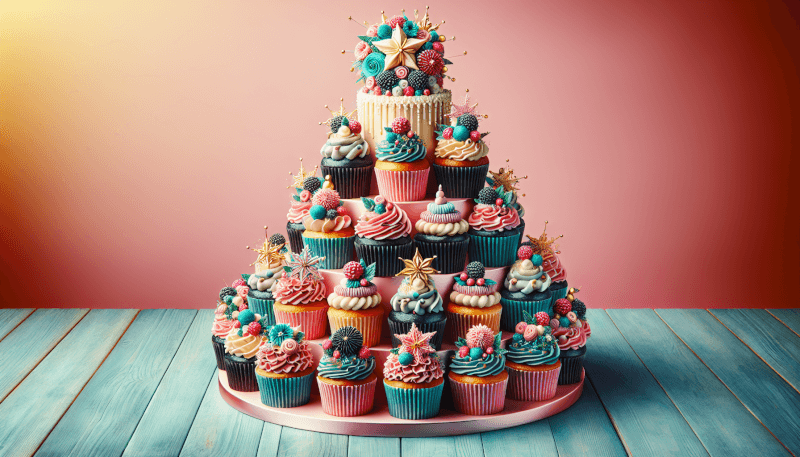 cupcake cake 1