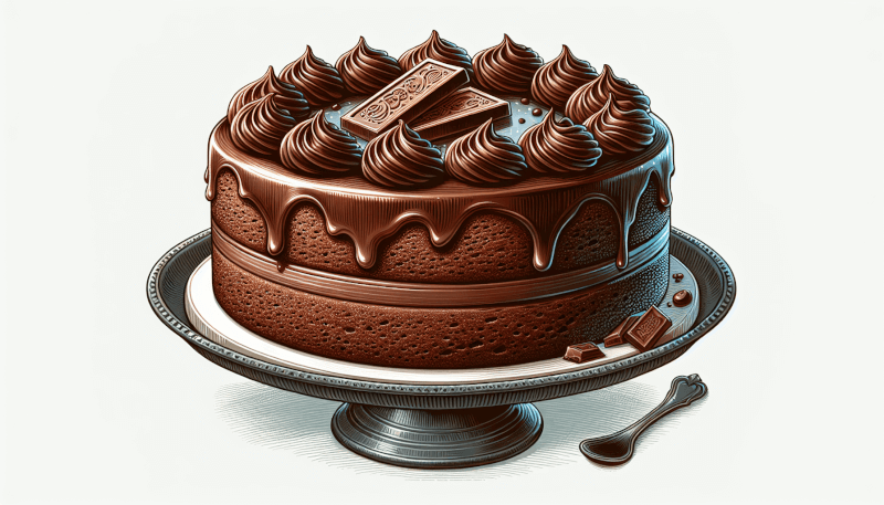 chocolate buttermilk cake