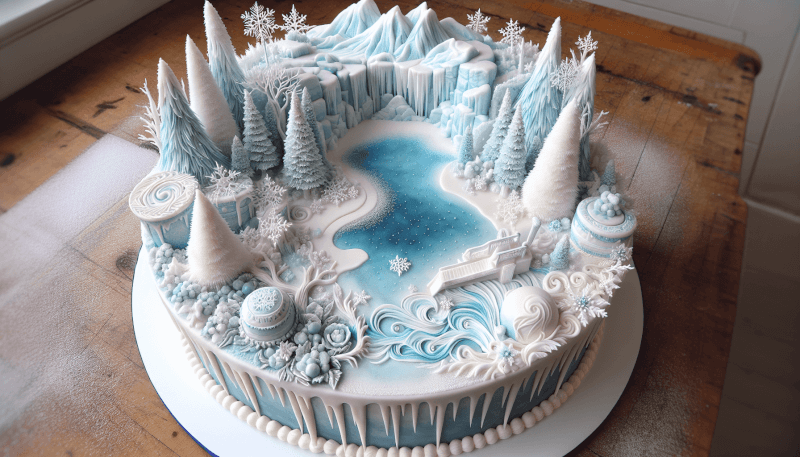 frozen cake ideas 1