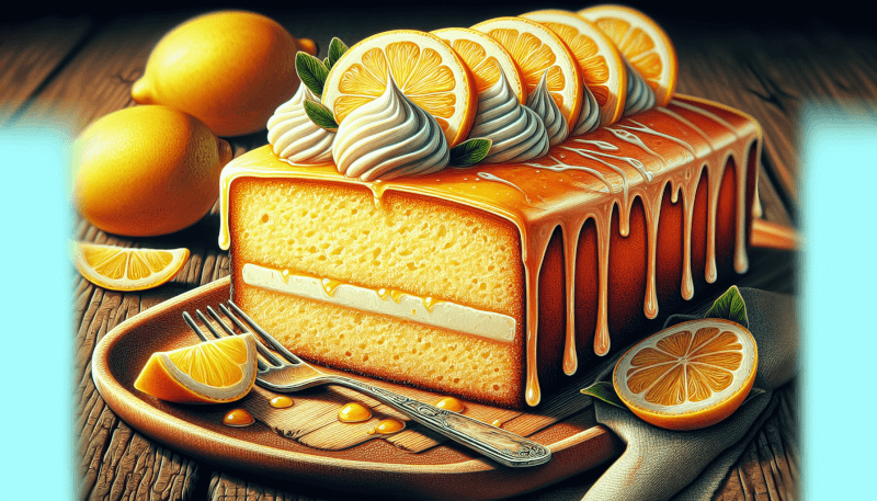 lemon cream cheese pound cake