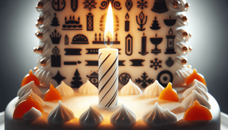 cake candle 1